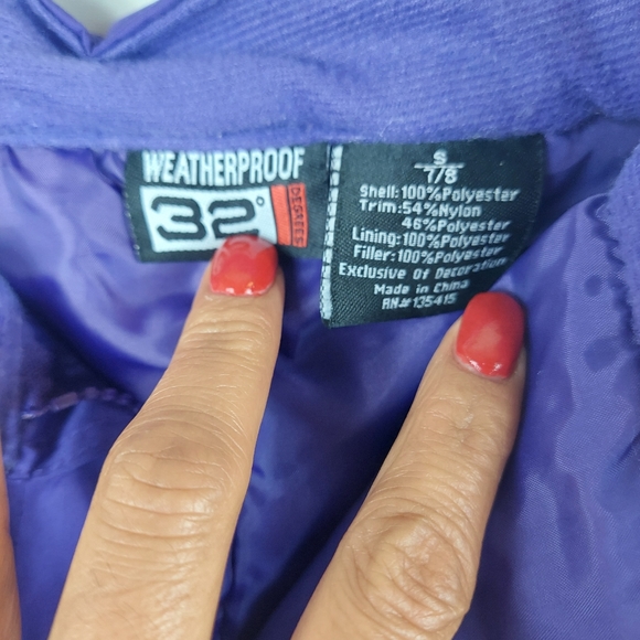 32 degrees Waterproof snow bibs overall small 7/8 - Picture 3 of 8